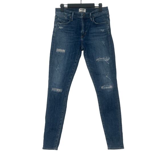 AGOLDE Sophie High Rise Distressed Skinny Jeans in Kansas City Size 28 - Picture 3 of 13